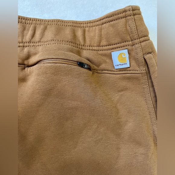 Carhartt Women’s Relaxed Fit Joggers Sweatpants XL Brown BN5510-W - Picture 11 of 15